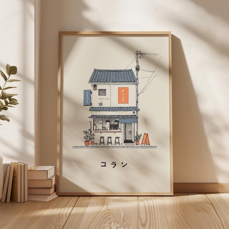 1pc Japanse Ramen Shop Canvas  - Japanese Lifestyle recensie en prijs