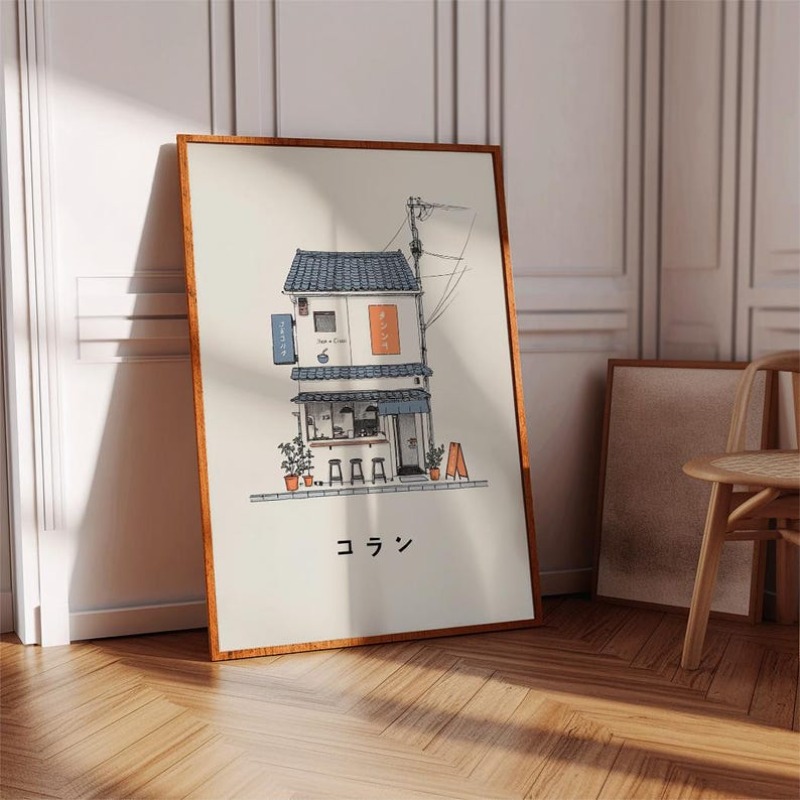 1pc Japanse Ramen Shop Canvas  - Japanese Lifestyle recensie en prijs
