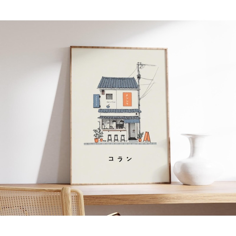 1pc Japanse Ramen Shop Canvas  - Japanese Lifestyle recensie en prijs